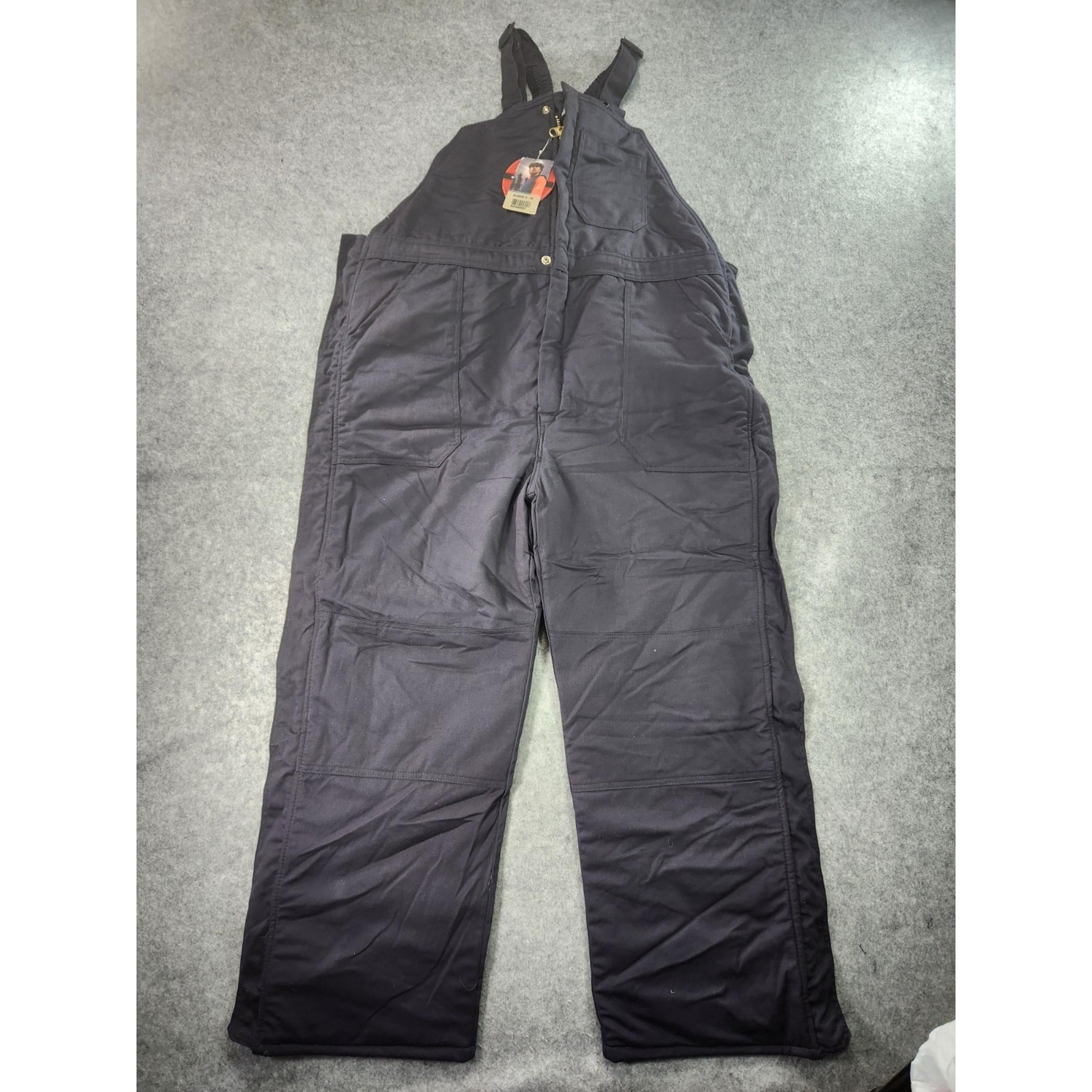 Bulwark Protective Apparel Overalls Mens XL Flame Resistant Thermal Lined Blue