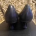 Vintage Gucci Black Horsebit Kitten Pumps!