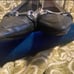 Vintage Gucci Black Horsebit Kitten Pumps!
