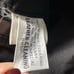 Harley Davidson Leather Motorcycle Jacket Black Women’s Large Fringe Belt Silver