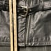 Harley Davidson Leather Motorcycle Jacket Black Women’s Large Fringe Belt Silver