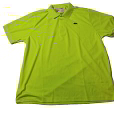 Lacoste Polo Shirt Mens Size 7/2XL Crocodile Alligator Short Sleeve Rugby Casual