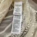 CALVIN KLEIN sleepwear écru lace bodysuit, size L, NWOT