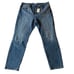NWT Good American Good Legs Distressed Skinny Jeans Size 22