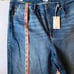 NWT Good American Good Legs Distressed Skinny Jeans Size 22