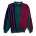 Vintage David Taylor 90s Color Block Sweater