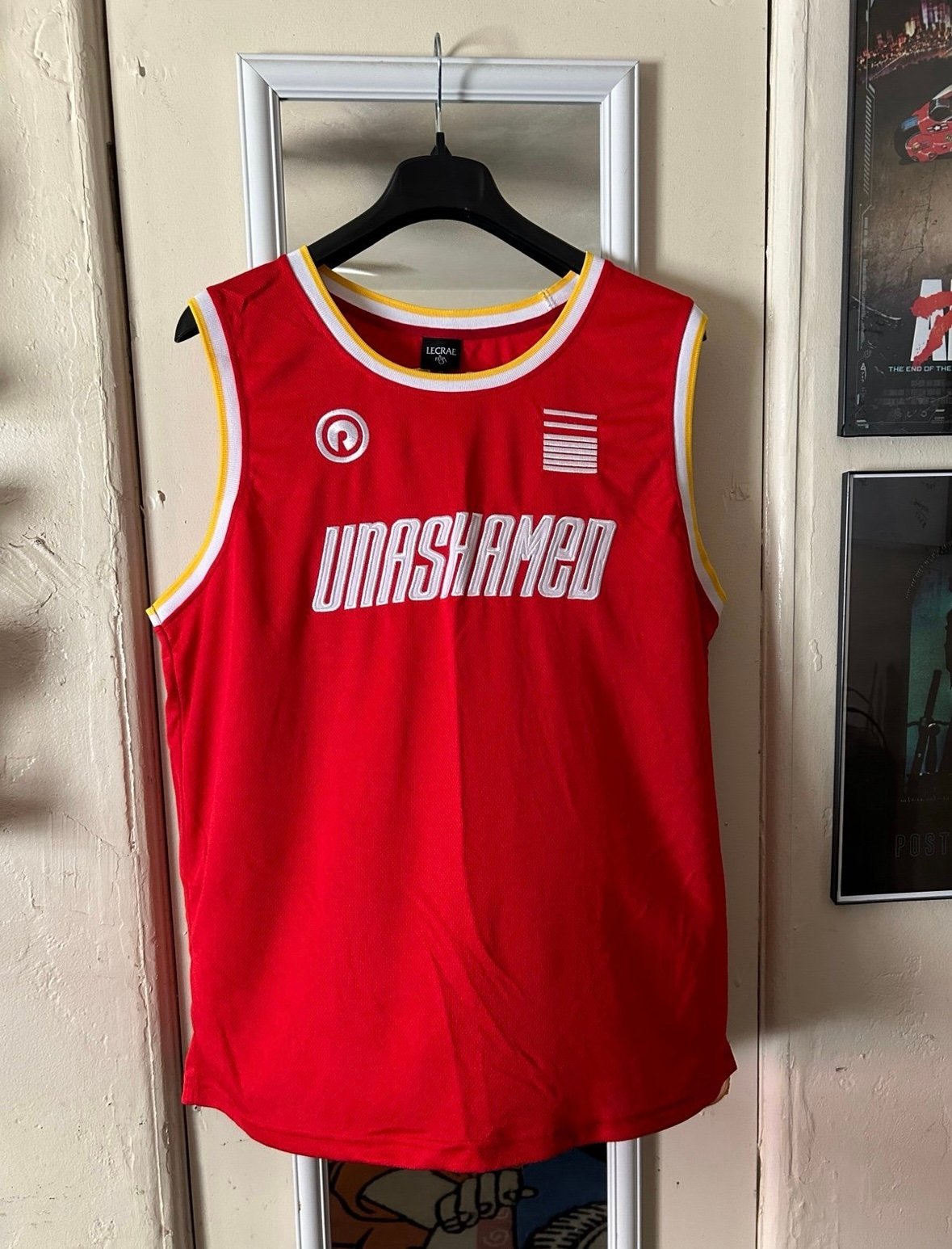 Unashamed 116 Reach Records Lecrae Limited Edition Basketball Jersey Men’s XL