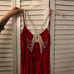 red prom dress