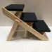 Runlexi 3 step pet stairs foldable wood brand new