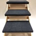 Runlexi 3 step pet stairs foldable wood brand new