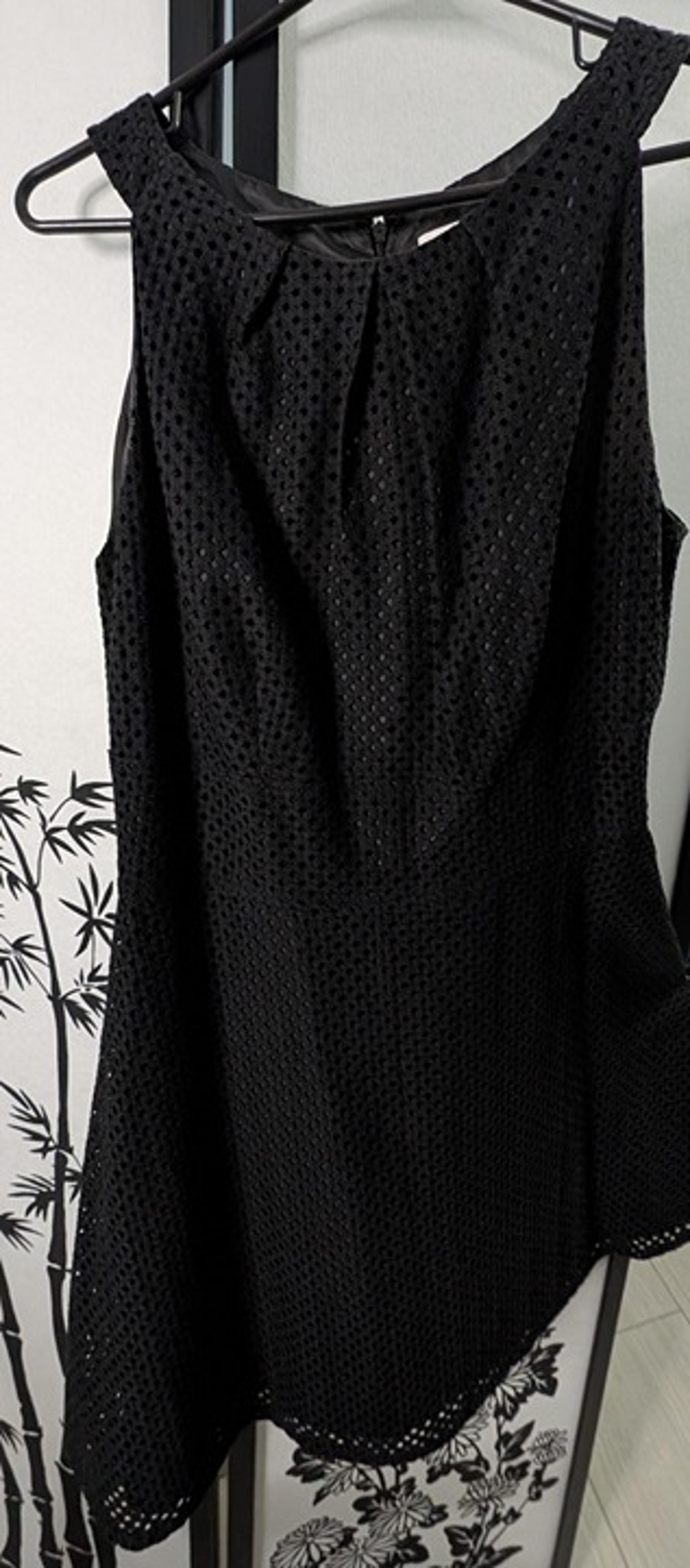 Black Eyelet Dress - NY&C