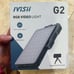 Ivisii Black RGB Video Light Flash Model G2