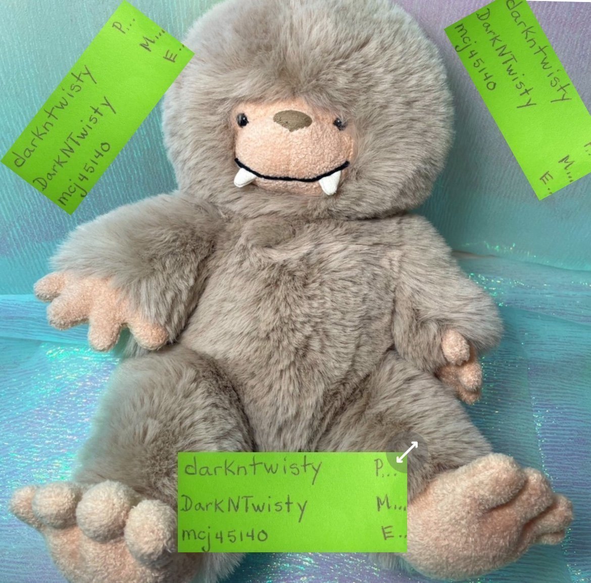 BNWT Jellycat Bo Bigfoot IN HAND READY TO SHIP