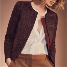massimo dutti Italian tweed jacket