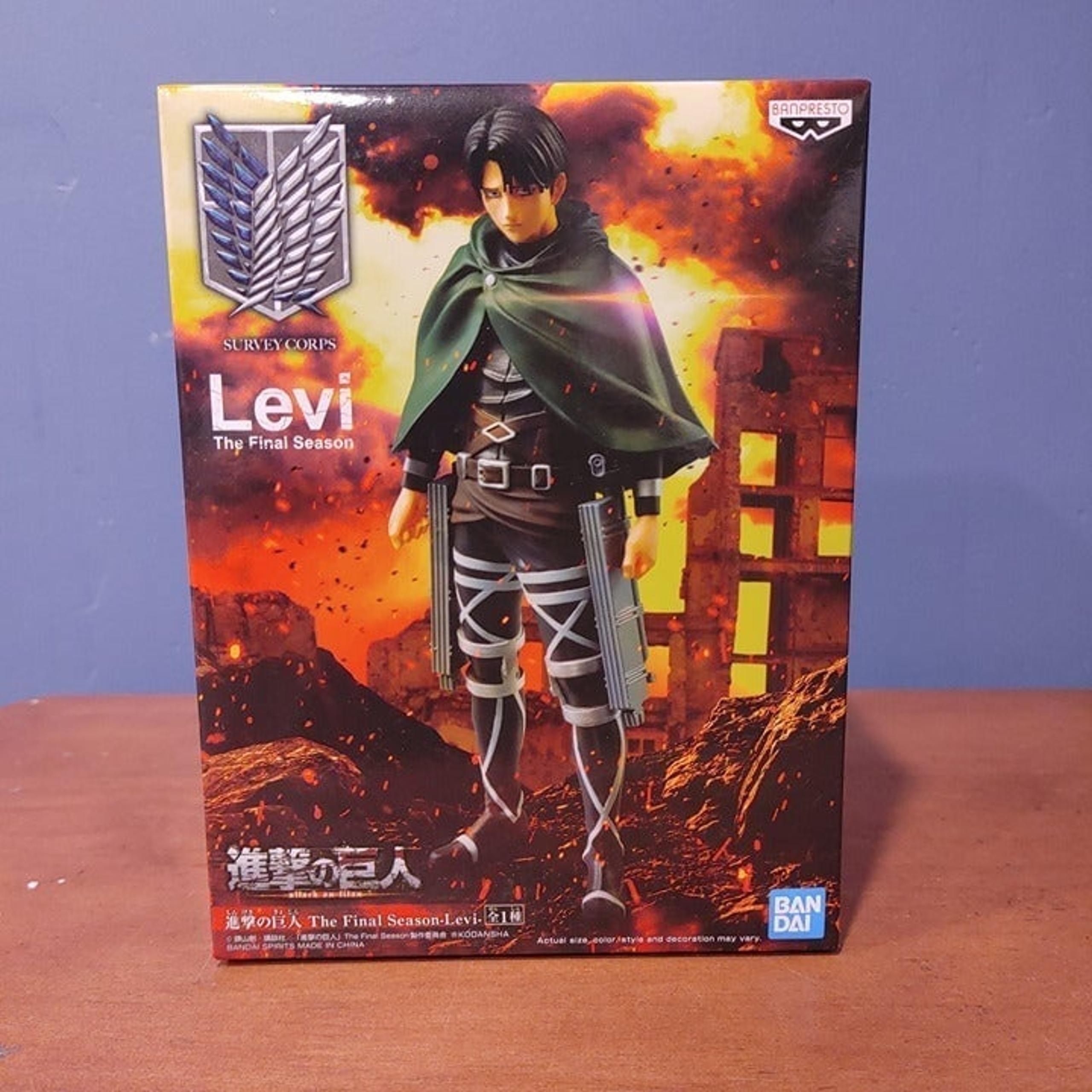 Attack on Titan: The Final Season - Levi Figure - Banpresto