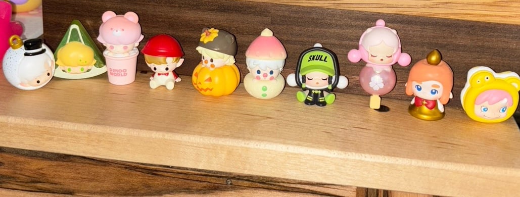 PopMart Popbeans - Lot of 9