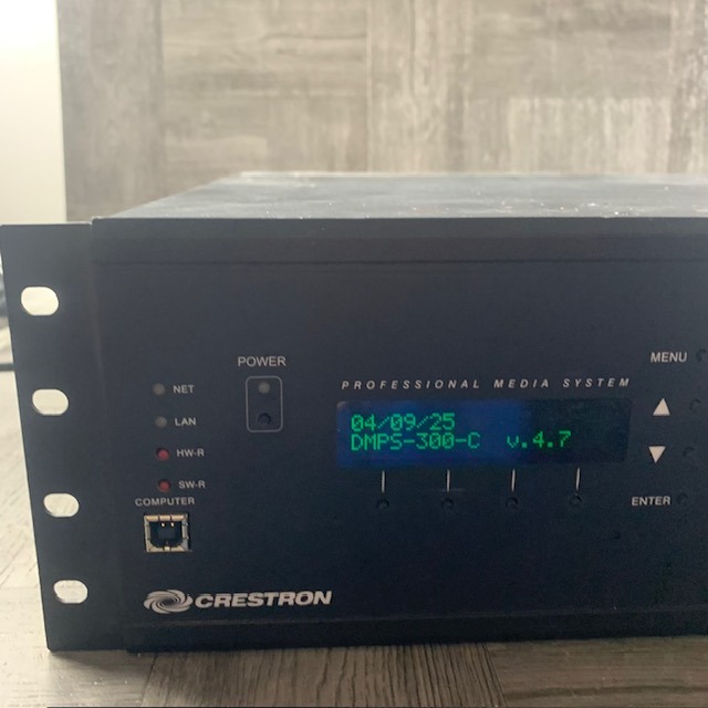Crestron DMPS-300-C HDMI Rack Mount Pro Digital Media Presentation System