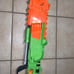 NERF Blaster Zombie Strike (Brain Saw) Chainsaw Action