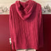 Sonoma hooded zip sweater