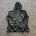 American Giant Camo Black Grey Full Zip Sweatshirt Hoodie Women’s Size Large