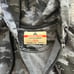 American Giant Camo Black Grey Full Zip Sweatshirt Hoodie Women’s Size Large