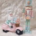 Gingerbread Nutcracker & Santa - Mrs. Claus Pink Pastel Christmas Bundle