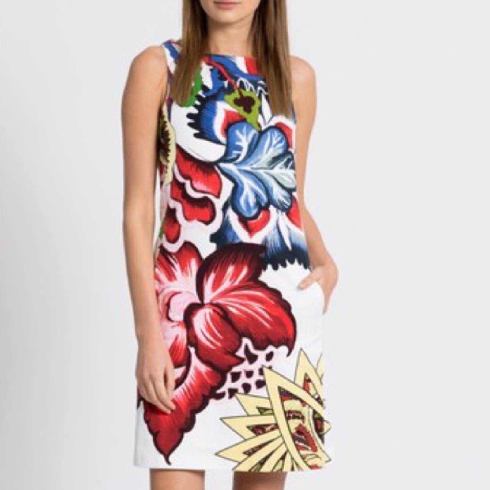 Desigual Womens Meg Knitted Sleeveless Dress Desigual Womens Meg Knitted Sleeveless Dress