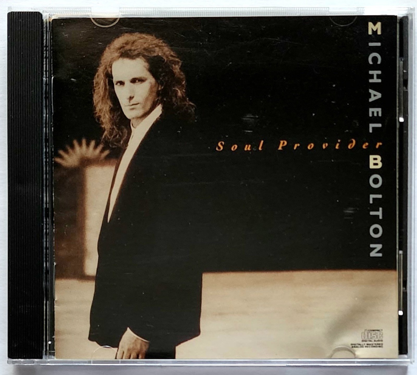 MICHAEL BOLTON - SOUL PROVIDER, CD, ALBUM, 1989 (COLUMBIA) CK 45012