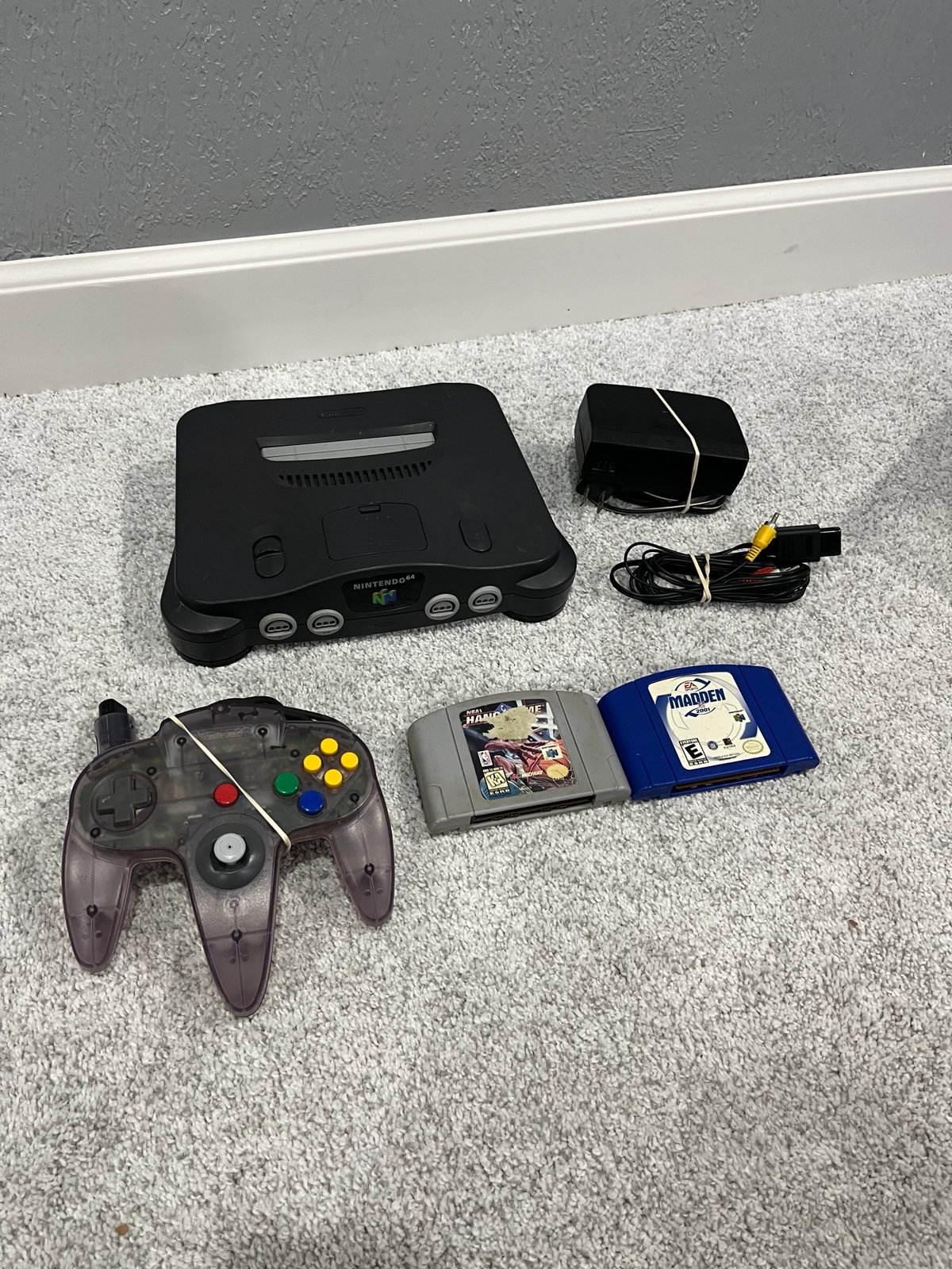Nintendo 64 console bundle working