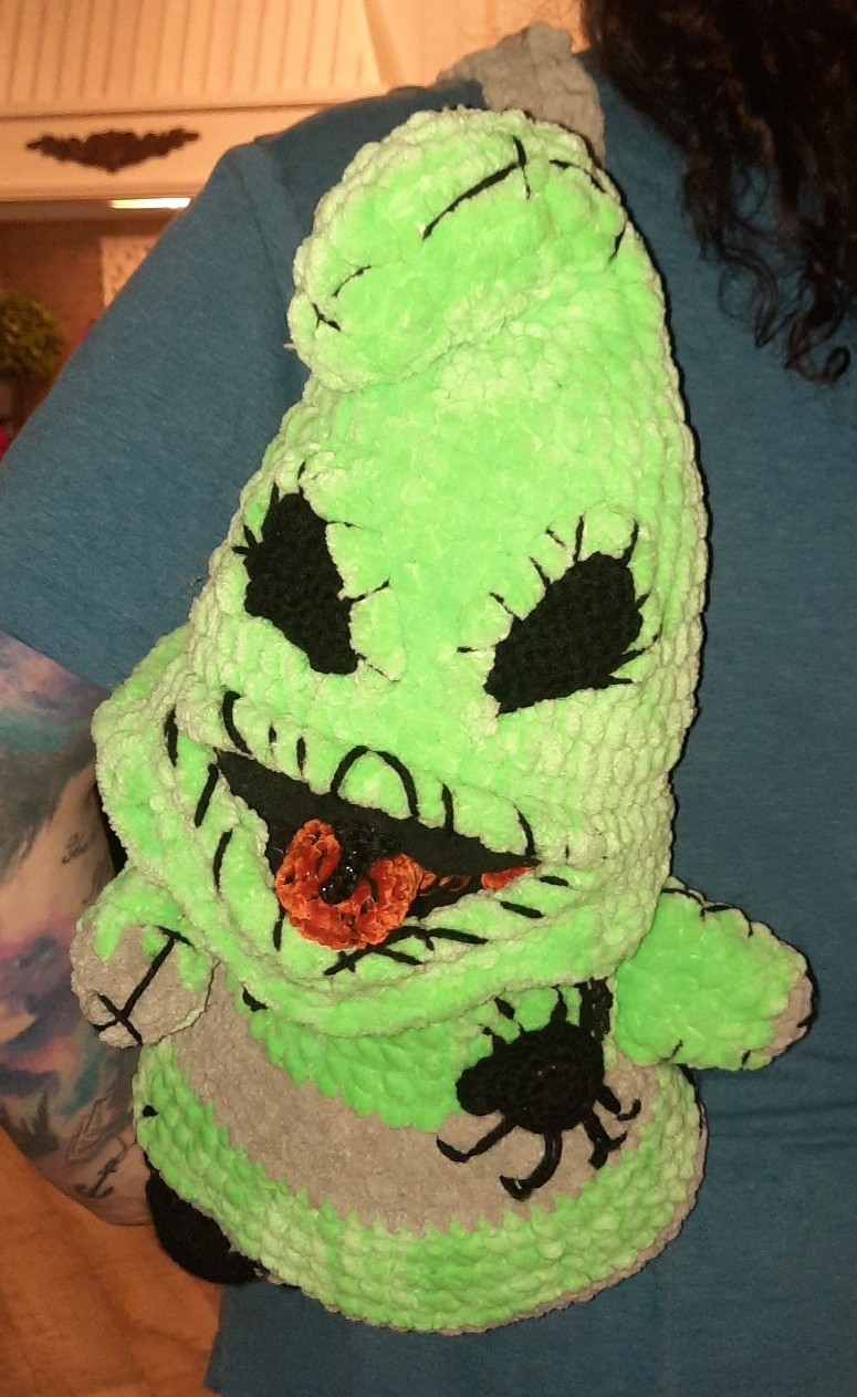 Oogie Boogie Crochet Backpack