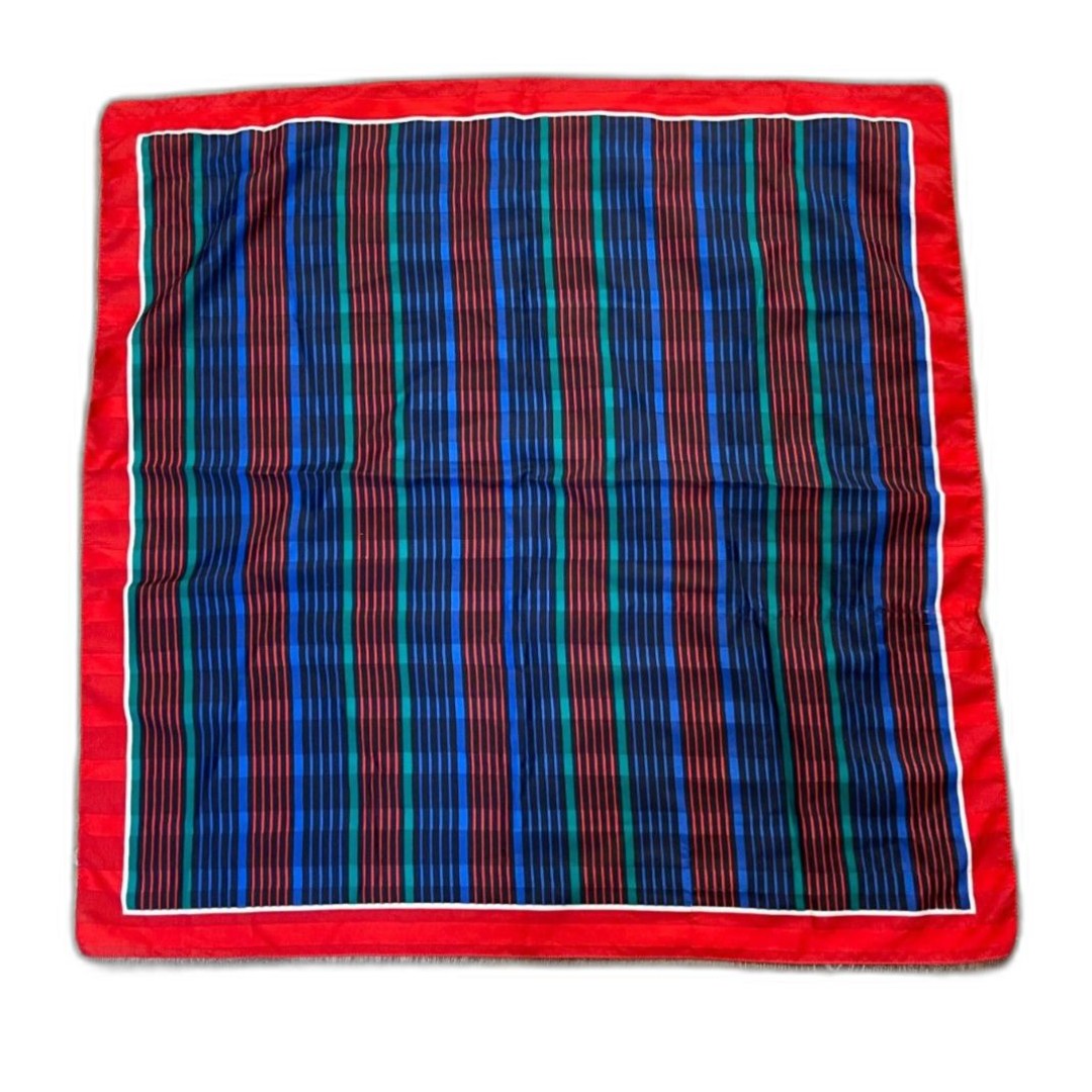 Vintage 1960s Made in Italy Italian Colorful Vibrant Square 30 Scarf