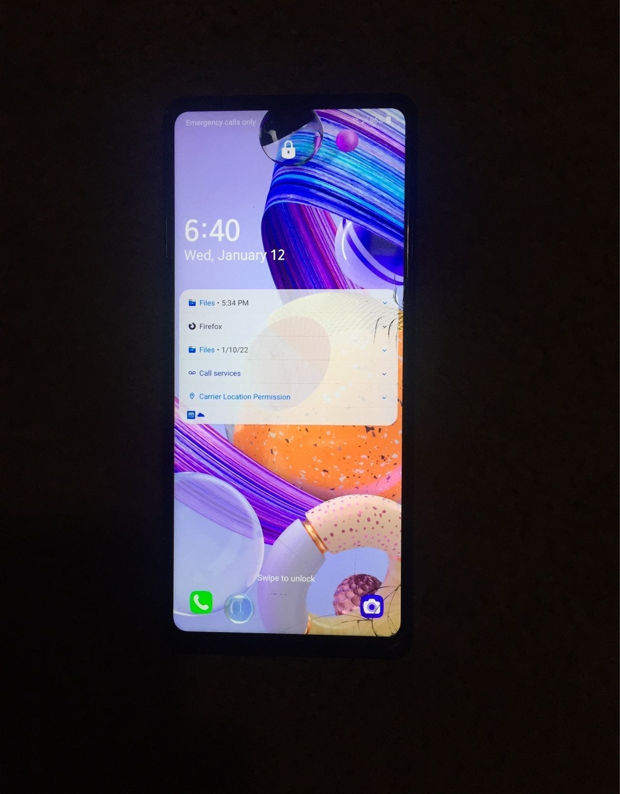 LG smartphone from Metro