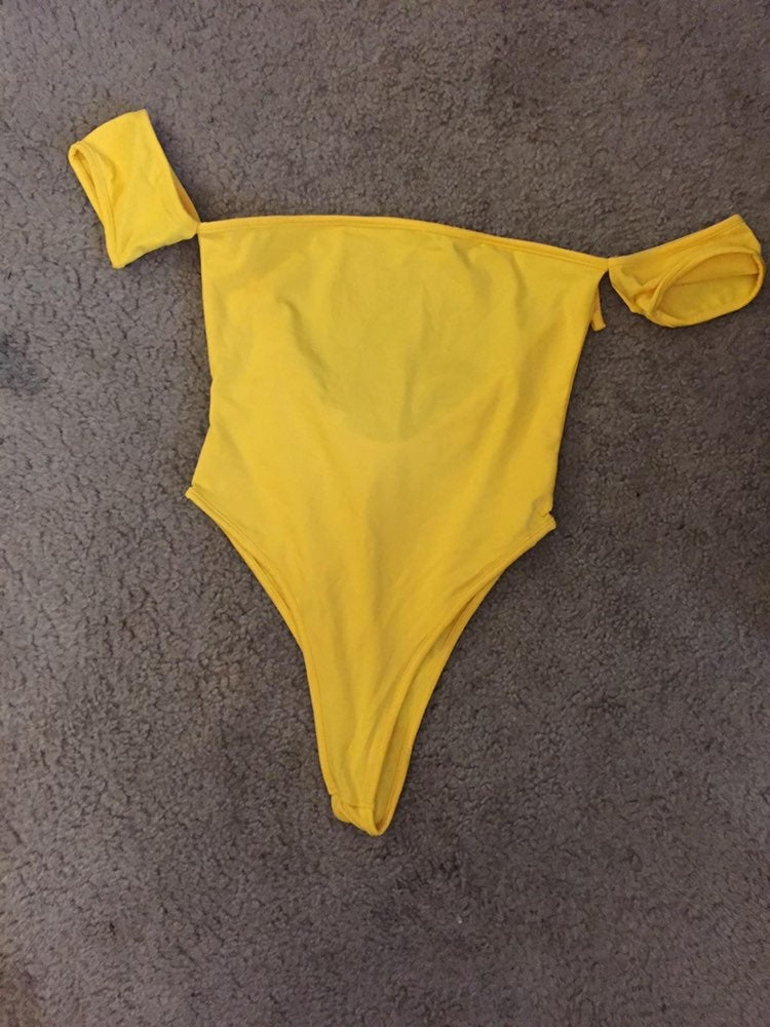 Yellow Bodysuit