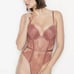 Victoria’s Secret Bombshell Add 2 Cups Push-up Lace Teddy - Pink - M - NWOT
