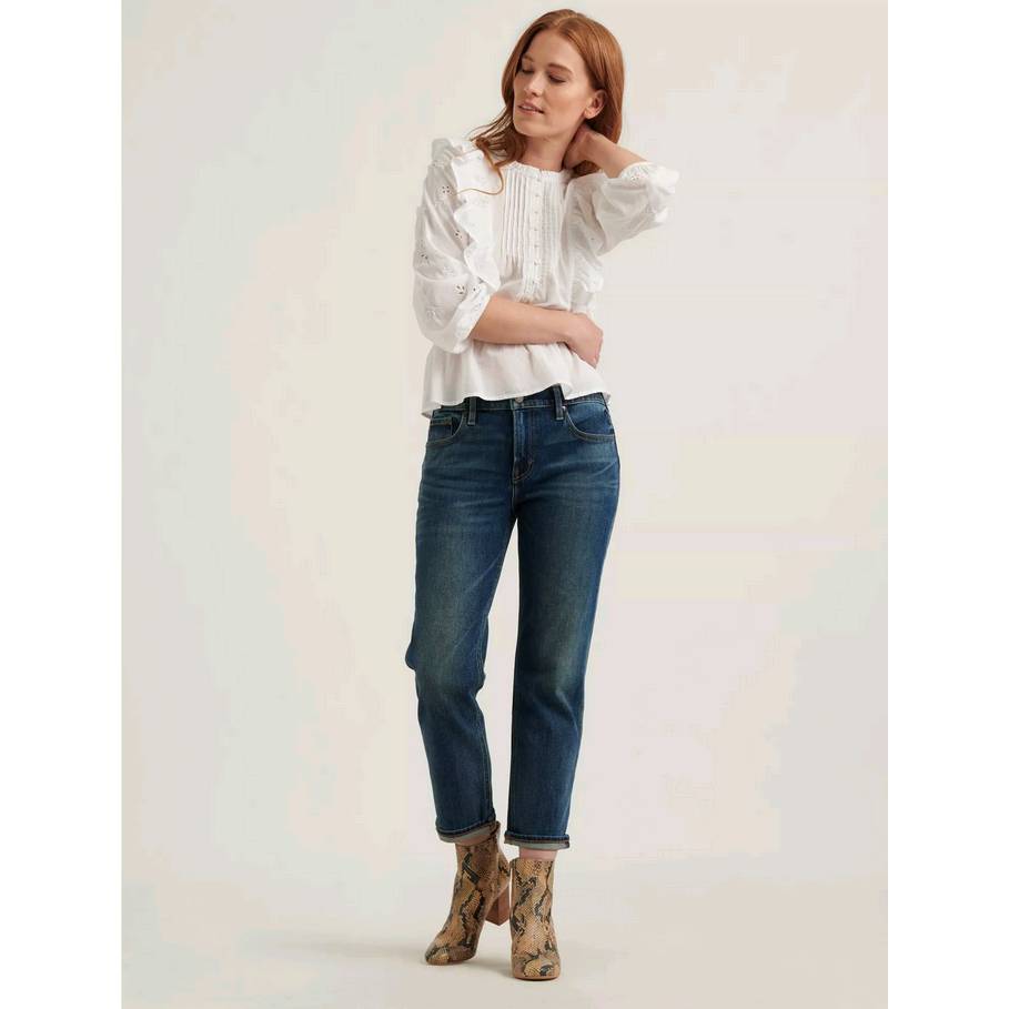 Lucky Brand Mid Rise Boyfriend Sienna