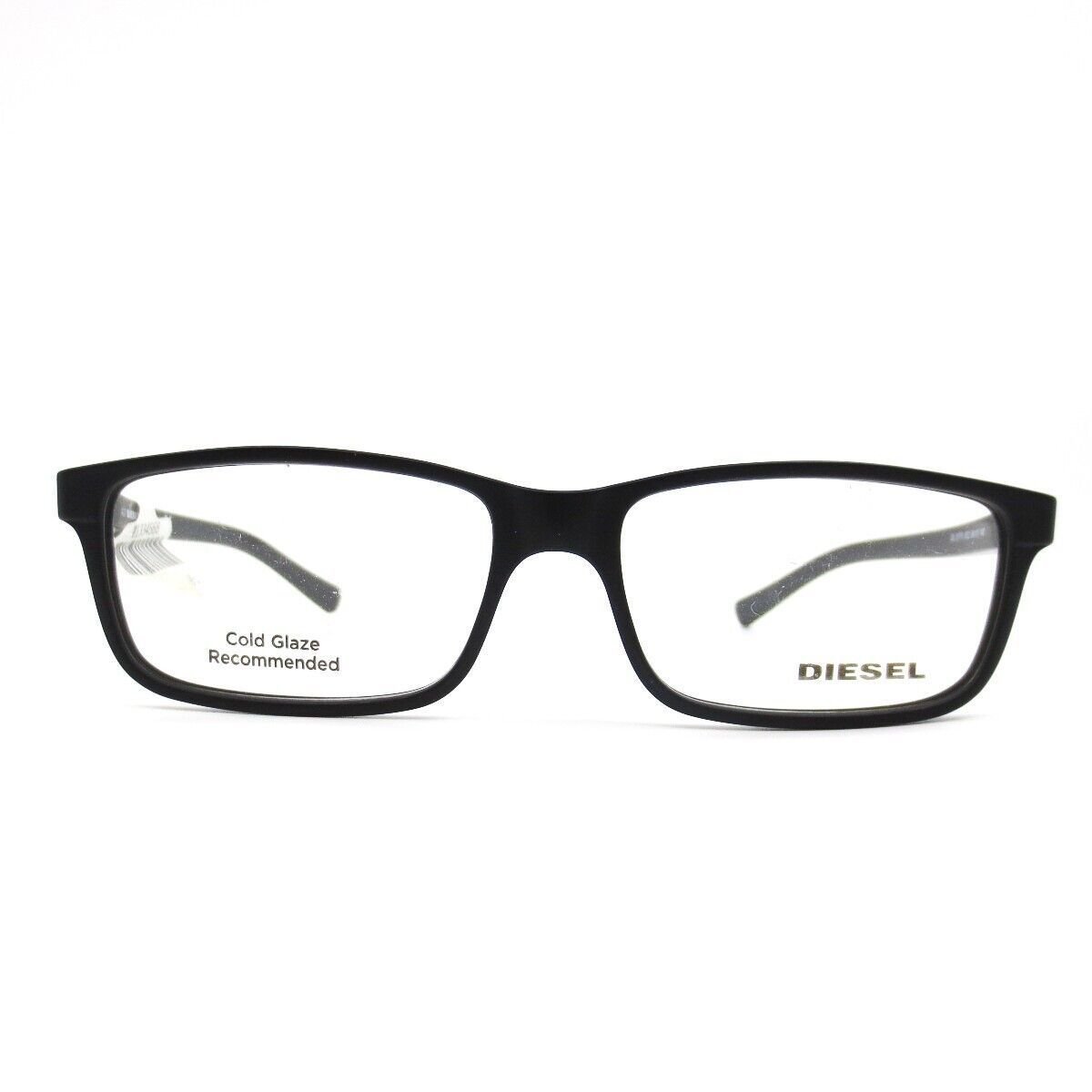 Diesel Eyeglasses DL5126 col.002 Black full rim Rectangular Frame 54-15 140