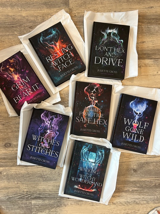Stay a Spell Juliette Cross Kickstarter Hardcover Books SIGNED