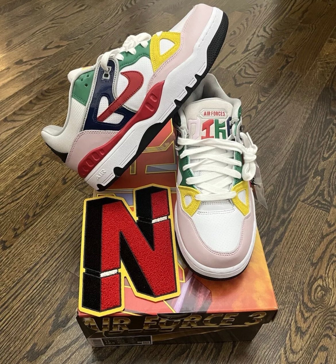 Nike Nigo Air Force 3 Low SP White Men's SIZE 11