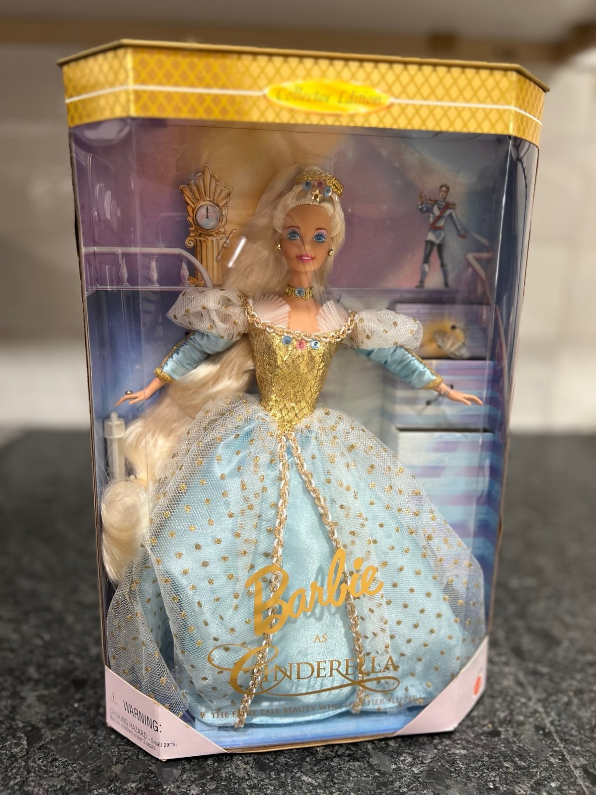 Collectors Edition Mattel 1996 Barbie as Cinderella Barbie doll, special edition