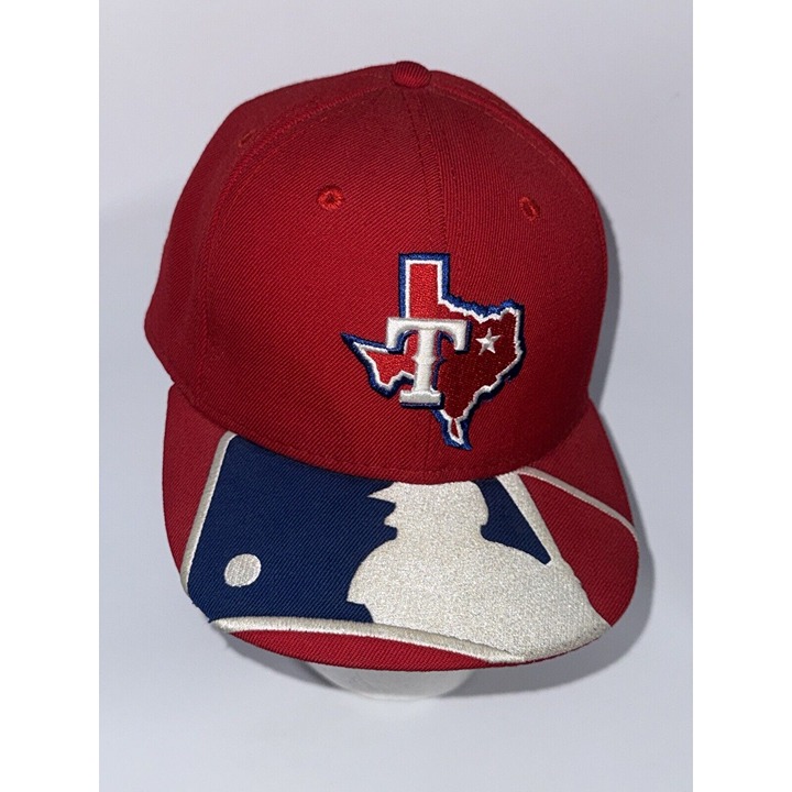 激レア⭐︎New Era 59FIFTYサイズ7 Texas rangers Texas Rangers New Era Fitted Hat 7 3/8 Red UV Exclusive Not
