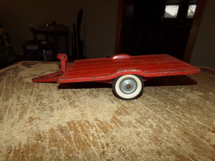 1/16 vintage tru scale tilt bed trailer in good shape used