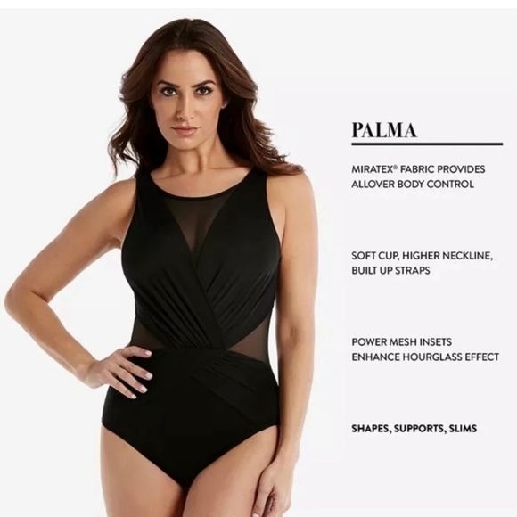 Miraclesuit Plus Size Illusionist Palma Suit
