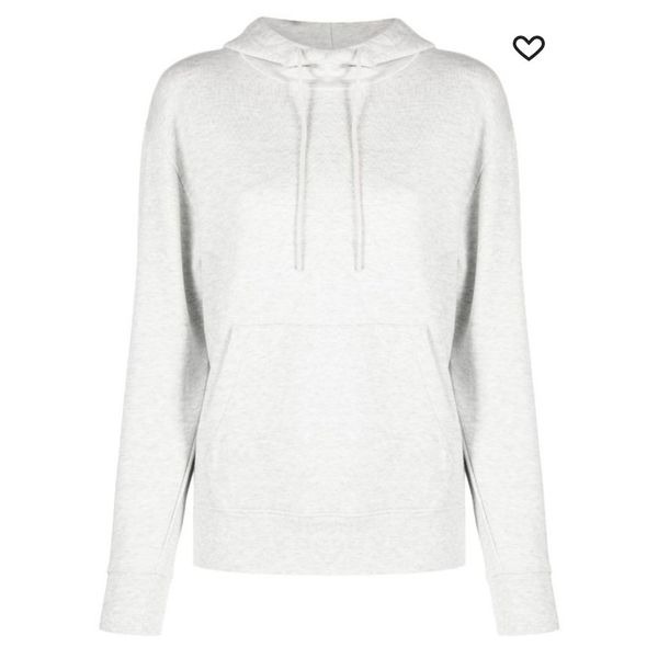 Vince drawstring 10% cotton hoodie in Grey Size Large