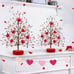 NEW 2 Pack Valentines Day Tree Valentine's Day Decoration,15 Inch