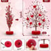 NEW 2 Pack Valentines Day Tree Valentine's Day Decoration,15 Inch