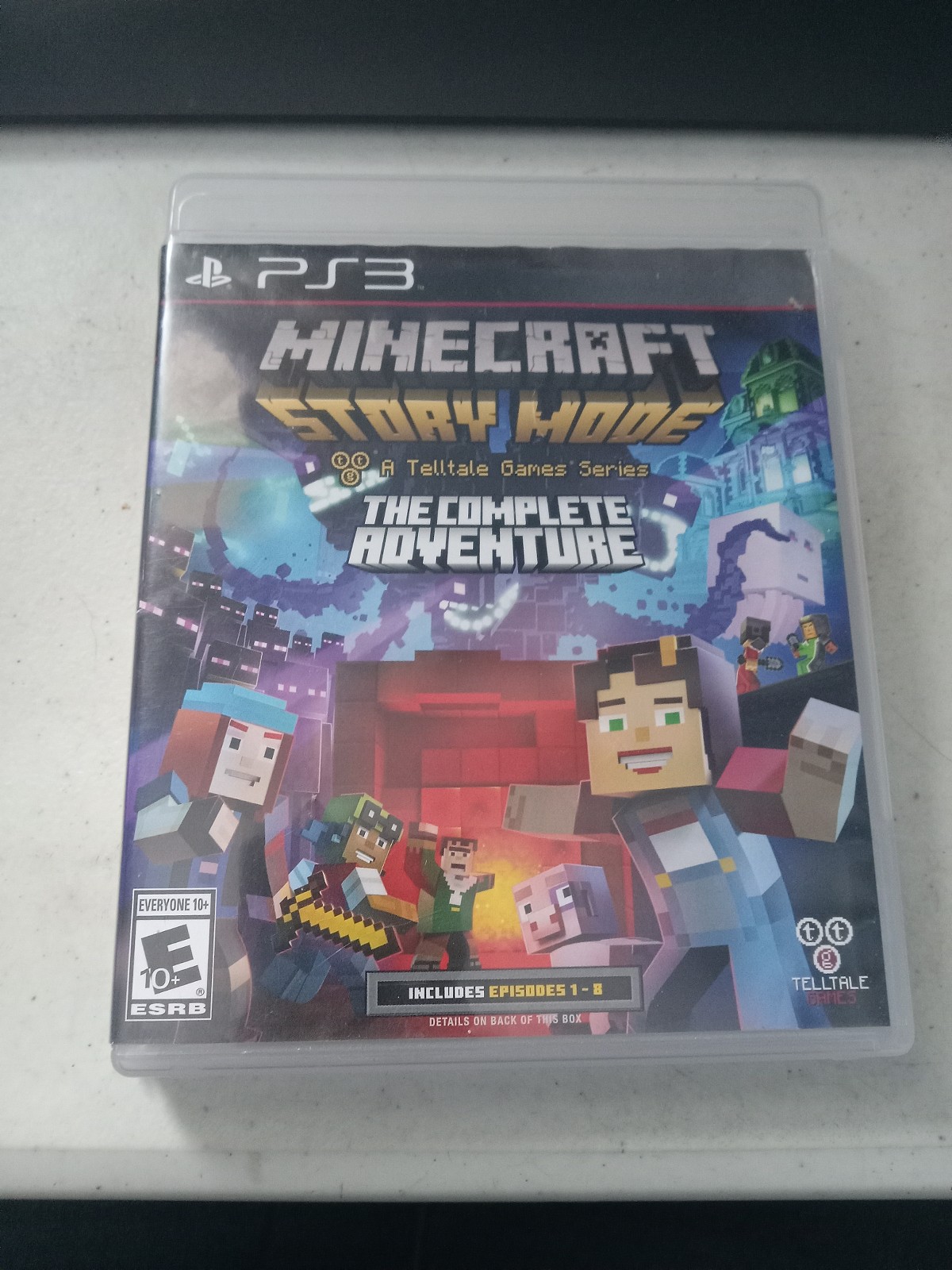 minecraft story mode complete adventure ps3