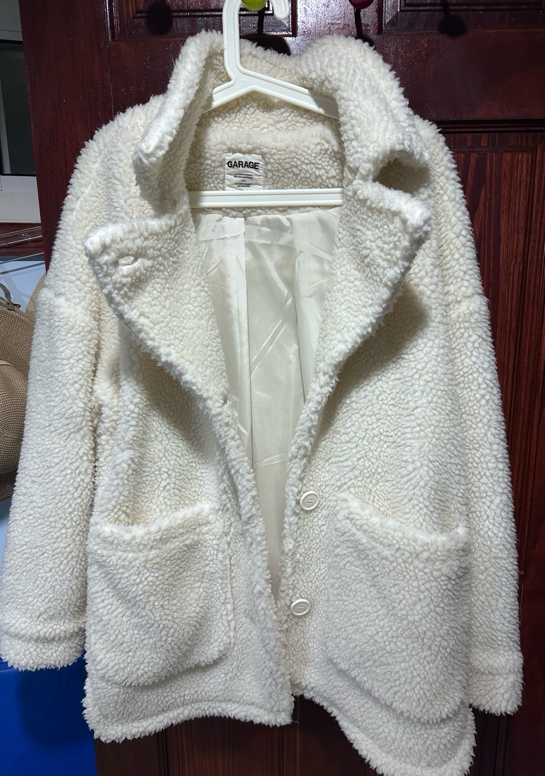 GARAGE- Sherpa Coat (XS/S)