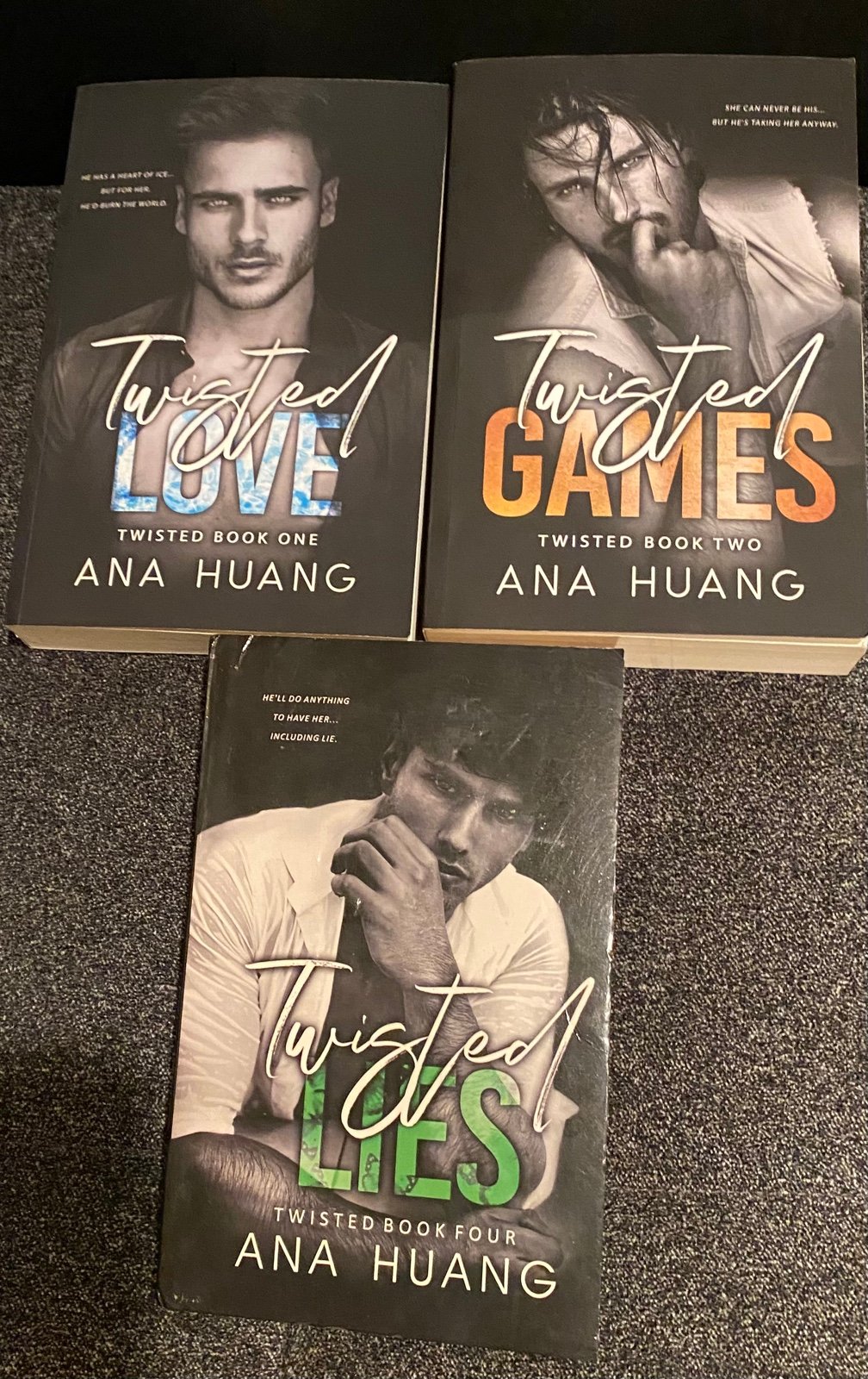 Twisted Love, Twisted Games, Twisted Lies by Ana Huang