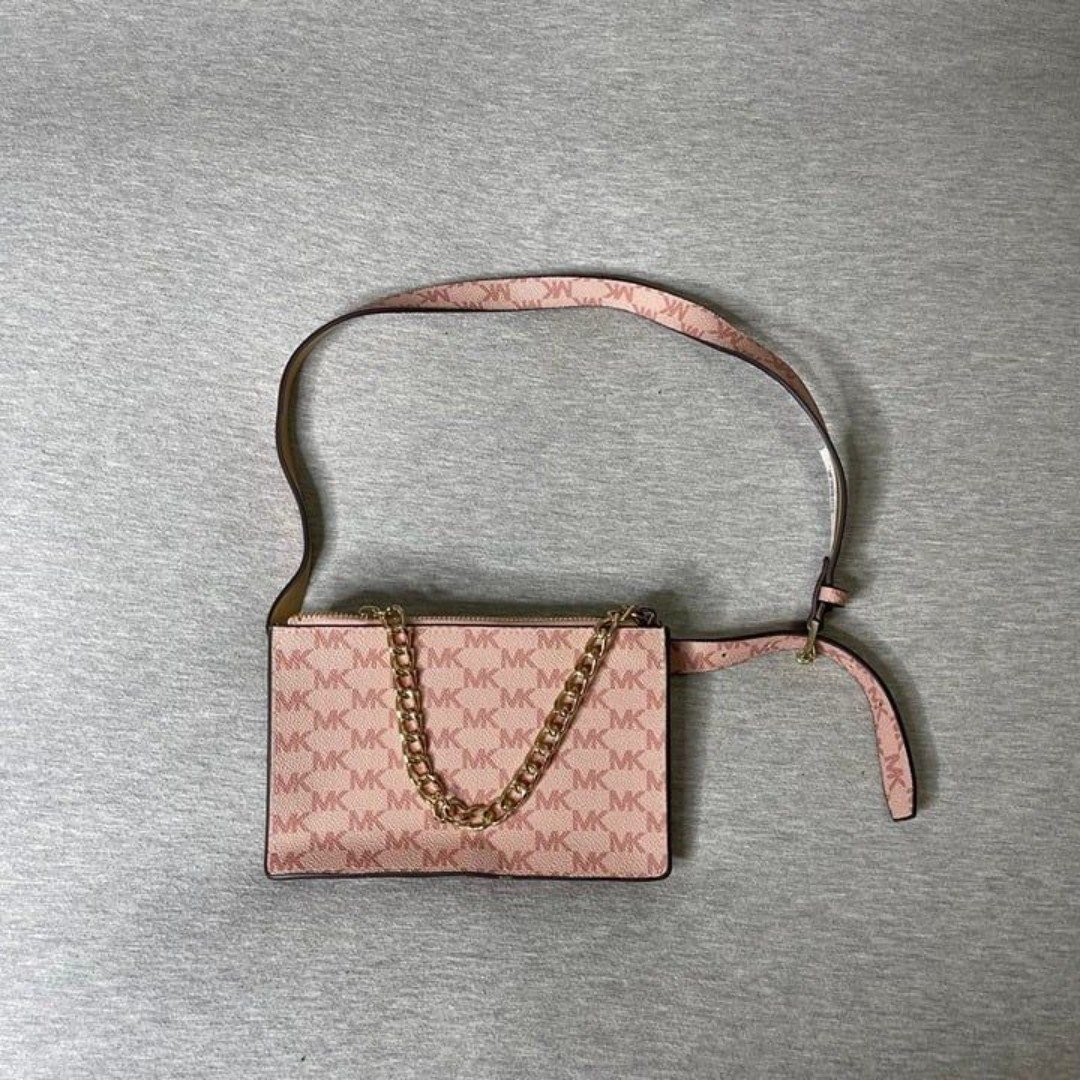 Michael Kors Belt Bag W/ Pull Chain Fanny Pack Purse