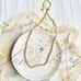 KENDRA SCOTT Emery Gold Tennis Necklace In White Crystal NWT